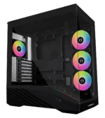 کیس گیمینگ لیان لی Vector V100R Black - تصویر 8