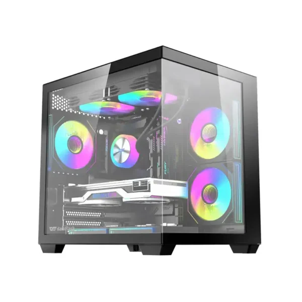 کیس کامپیوتر گیمینگ دارک فلش مدل B275 M-ATX کیس کامپیوتر گیمینگ دارک فلش مدل B275 M-ATX