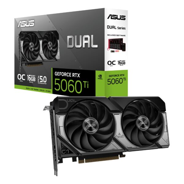کارت گرافیک ایسوس مدل DUAL GeForce RTX 5060TI 16GB GDDR7 OC Edition - تصویر 2
